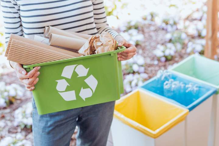 Triage objet recyclable Nice